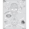 Stencil aerografo ARTOOL Piracy "Tell No Tales" by Fraser