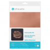 6 Fogli in alluminio per embossing incisione punzonatura Silhouette 12,7 x 17,7 cm - KIT 2