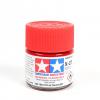 Tamiya colore acrilico lucido 10 ml X-27 CLEAR RED