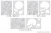 6 Mini Airbrush Stencils Artool "Horror of Skullmaster"