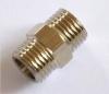 Adattatore Nipplo BD-A6 maschio/maschio 1/4" - 1/4" per tubo aria