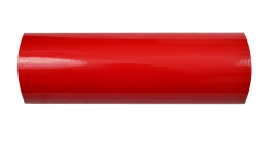 Vinile adesivo lucido - colore ROSSO FUOCO - 30,5 cm x 1 m