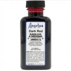 ANGELUS SUEDE DYE Colore per pelle scamosciata - DARK RED 88,5 ML