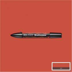 BRUSHMARKER WINSOR & NEWTON pennarello doppia punta BURNT ORANGE R946