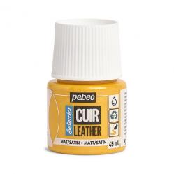Pebeo Setacolor CUIR LEATHER Colore per pelle 45 ml  SUNFLOWER YELLOW - GIALLO GIRASOLE