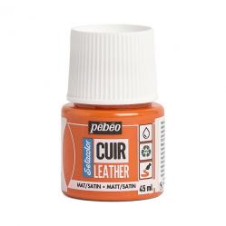 Pebeo Setacolor CUIR LEATHER Colore per pelle 45 ml  ORANGE - ARANCIONE