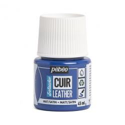 Pebeo Setacolor CUIR LEATHER Colore per pelle 45 ml  ULTRAMARINE BLUE - BLU OLTREMARE
