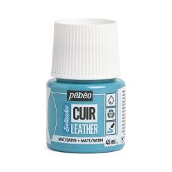 Pebeo Setacolor CUIR LEATHER Colore per pelle 45 ml  TURQUOISE BLUE - TURCHESE