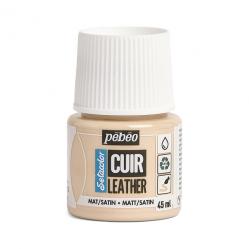 Pebeo Setacolor CUIR LEATHER Colore per pelle 45 ml  PINK BEIGE - ROSA BEIGE