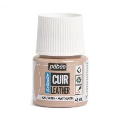 Pebeo Setacolor CUIR LEATHER Colore per pelle 45 ml  TAUPE - TORTORA