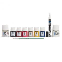 Pebeo Setacolor CUIR LEATHER Colore per pelle STARTER KIT 2