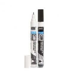 Pebeo Setacolor CUIR LEATHER Colore per pelle SET 2 MARKERS B&W