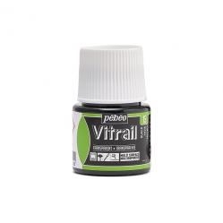 Pebeo Vitrail Colore per vetro 45 ml BLACK - NERO
