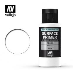 Primer acrilico poliuretanico Vallejo 60 ml WHITE PRIMER