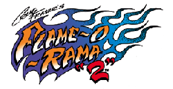 6 Stencils aerografo Artool "Flame-o-Rama 2" by C. Fraser