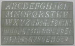 Normografo Wiler - N303/20 ITALIC 20 mm