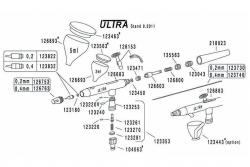 CERCA IL CODICE RICAMBIO AEROGRAFO HARDER & STEENBECK ULTRA