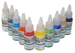 Medea Iwata Kit A COM-ART 10 colori aerografo coprenti 28 ml