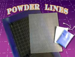 Stencil Griglia per tecnica da spolvero - Powder Lines