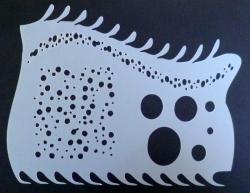 Stencil aerografo WoW  Waves Small - ONDE Small
