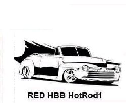 Stencil aerografo "Hotrod 1 large" AUTO by R.Evans