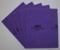 5 spugnette abrasive Ultra fine 3M per opacizzazione
