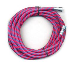 Tubo aria telato Fengda 1.8 m attacco 1/8"-1/8" - ROSSO