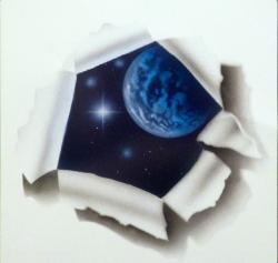 Stencil A4 aerografo "Steel Crack"  SPACCATURA Harder