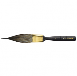 Pennello in fibra sintetica DA VINCI - 704 - MISURA 3 - per pinstriping e lettering