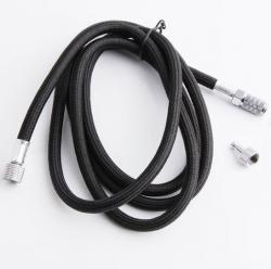 Tubo aria telato Fengda 3m attacco rapido 1/8"-1/8" NERO