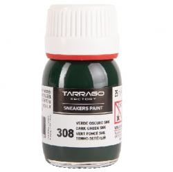 TARRAGO Sneakers Paint Colore per pelle e tessuto 25 ml DARK GREEN - VERDE SCURO