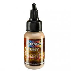 Illustration Colors Bloodline Lifeline - colore aerografo 5018 DEEP OLIVE GOLD 30 ML