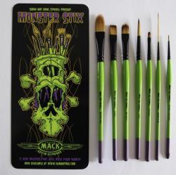7 Pennelli per pinstriping Andrew Mack Serie Mack Tidwell Monster Stick