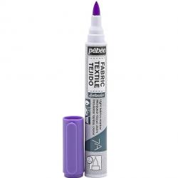PENNARELLO 7A 1 mm Pebeo Colore per tessuto FLUORESCENT VIOLET - VIOLA FLUO