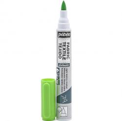 PENNARELLO 7A 1 mm Pebeo Colore per tessuto  FLUORESCENT GREEN - VERDE FLUO