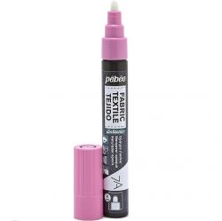 PENNARELLO 7A 4 mm Pebeo Colore per tessuto PINK - ROSA