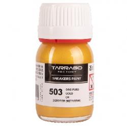 TARRAGO Sneakers Paint Colore per pelle e tessuto 25 ml  GOLD - ORO