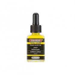AERO COLOR TOTAL COVER Schmincke 28 ml colore aerografo 821 BRILLIANT YELLOW