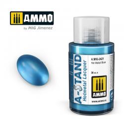 AMMO A-STAND / ALCLAD / HR HOBBIES 30 ml HOT METAL BLUE