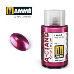 AMMO A-STAND / ALCLAD / HR HOBBIES 30 ml  CANDY RUBY RED