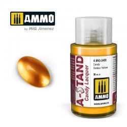 AMMO A-STAND / ALCLAD / HR HOBBIES 30 ml  CANDY GOLDEN YELLOW