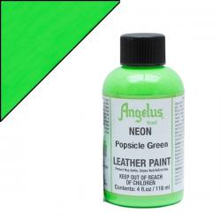ANGELUS Colore per pelle e tessuto 126C NEON POPSICLE GREEN 118 ML