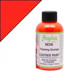 ANGELUS Colore per pelle e tessuto 129C NEON FLAMING ORANGE 118 ML