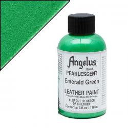ANGELUS Colore per pelle e tessuto 457C PEARLESCENT EMERALD GREEN  118 ML