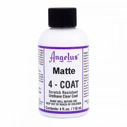 ANGELUS MATTE 4-COAT - finale trasparente opaco - 118 ML