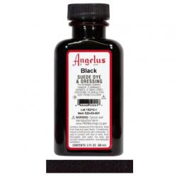 ANGELUS SUEDE DYE Colore per pelle scamosciata - BLACK 88,5 ML