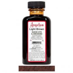 ANGELUS SUEDE DYE Colore per pelle scamosciata - LIGHT BROWN 88,5 ML