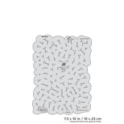 Stencil aerografo Artool Kustom Fx "Brainiac" by C. Fraser