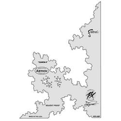 Stencil aerografo Artool Kustom Fx "Cloud 9" by C. Fraser