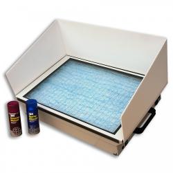 Cabina d'aspirazione - aspiratore per verniciatura BENCH VENT BV300S a ricircolo d'aria